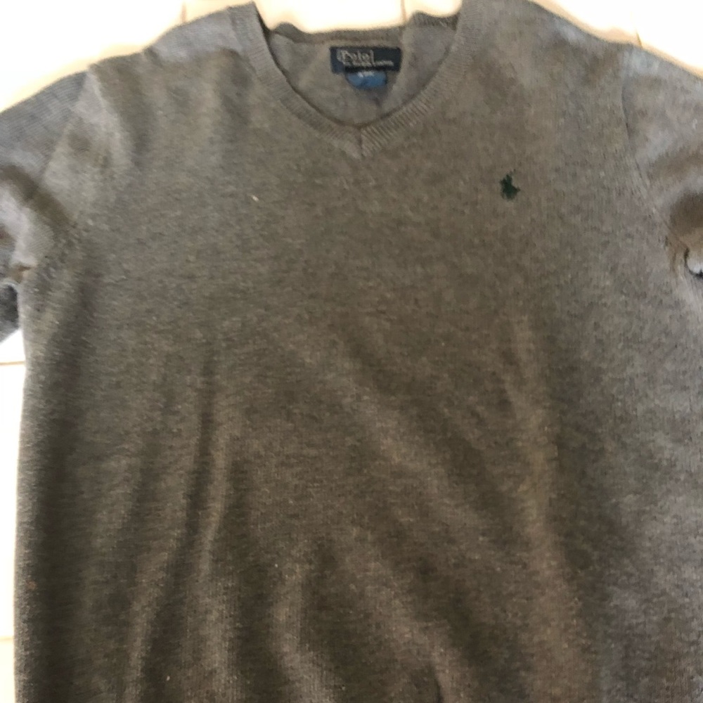 Ralph Lauren Grey Sweater Size 10-12